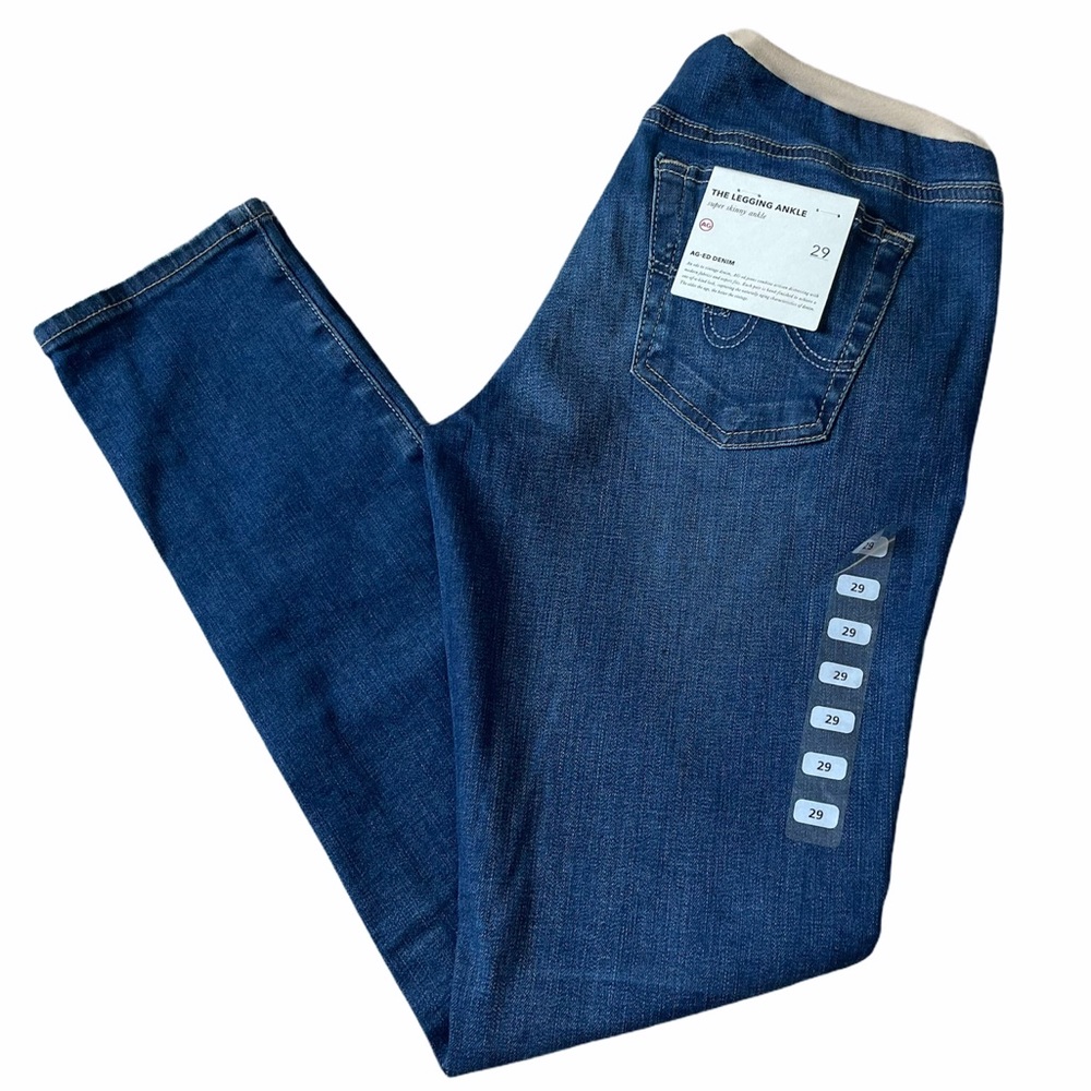 NWT Adriano Goldschmied Maternity Ankle Jeans